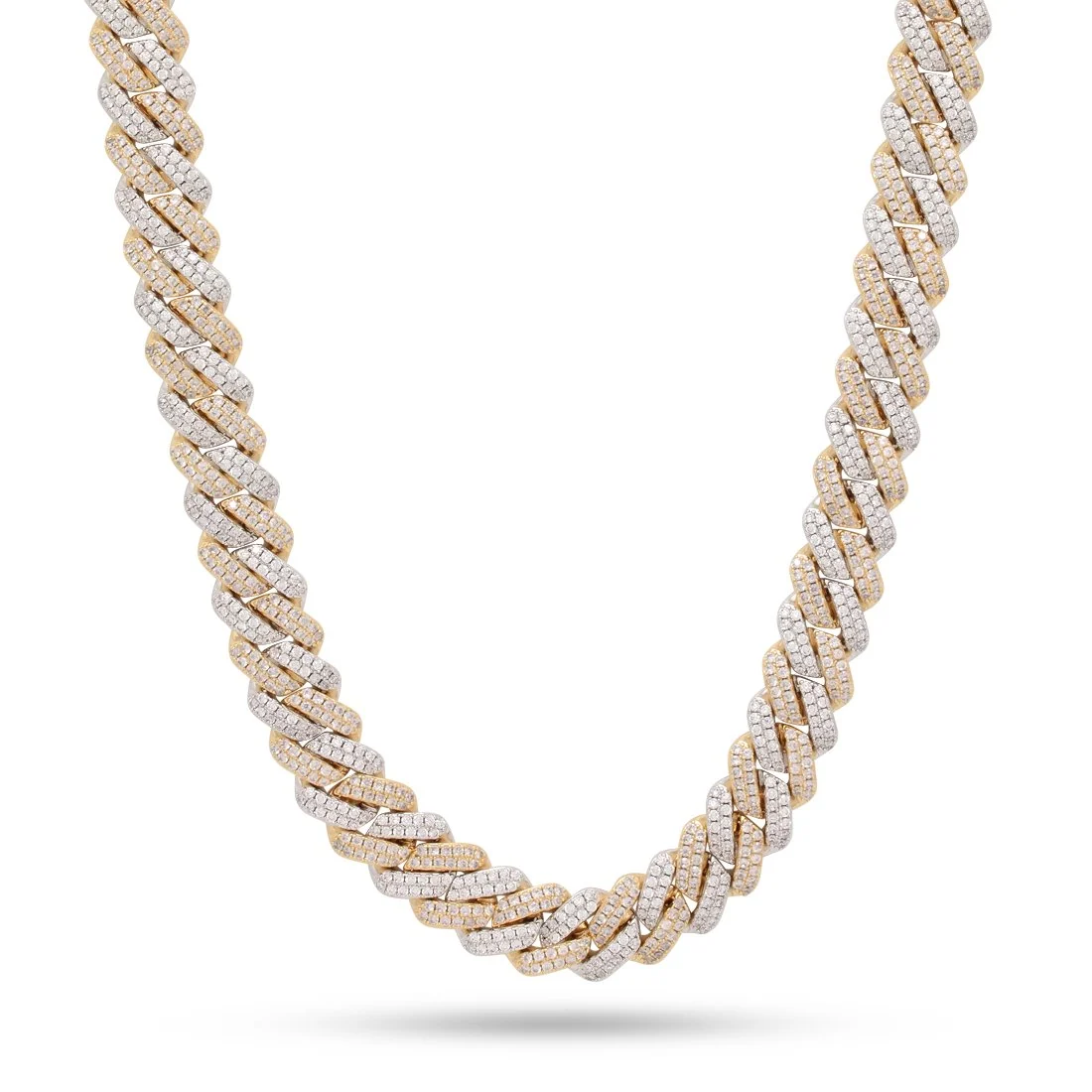 Catena Miami Cuban Link Iced Diamond Cut 12mm