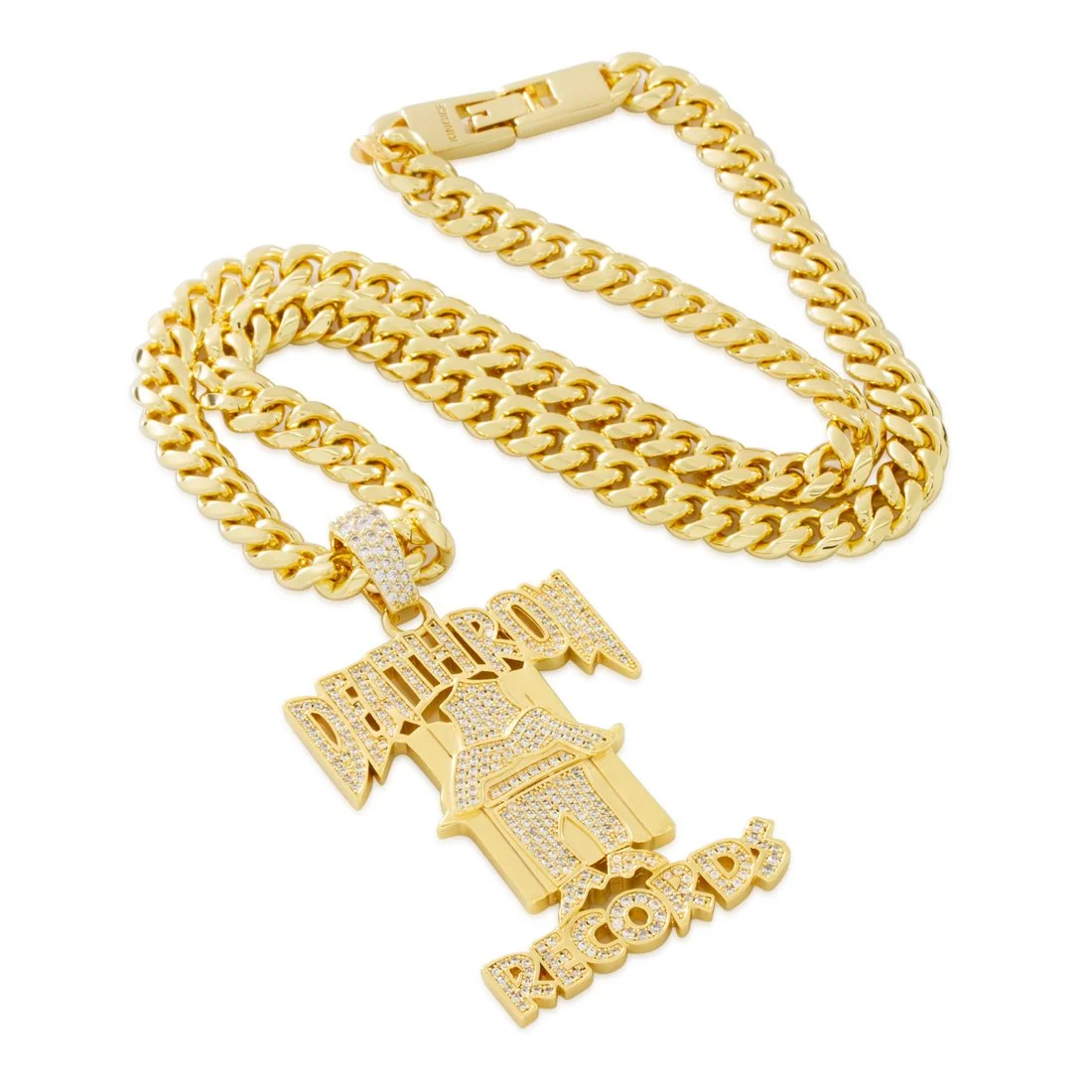 Death Row Records x King Ice - OG Death Row Logo-ketting