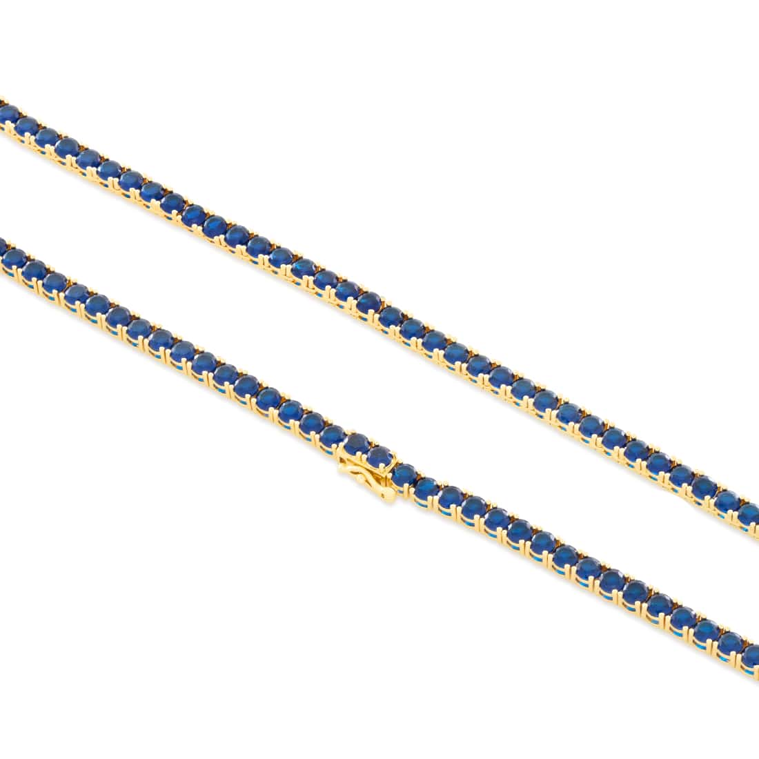 4mm saffieren tennisarmband