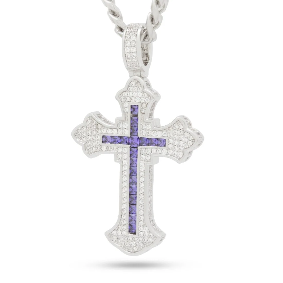 Collana croce Fleur de Lis