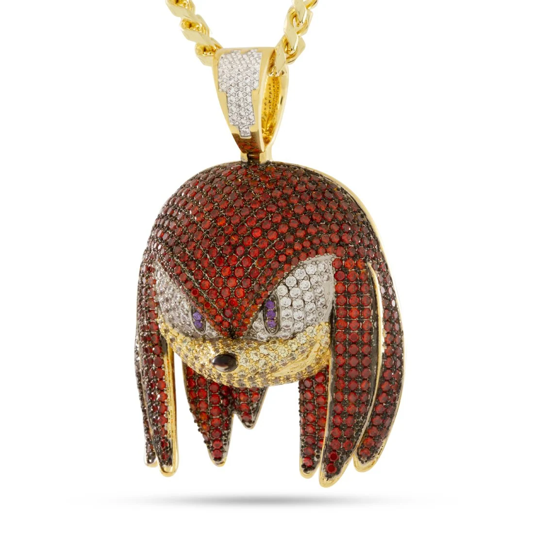 Sonic the Hedgehog x King Ice - Knuckles Necklace PRE-ORDER