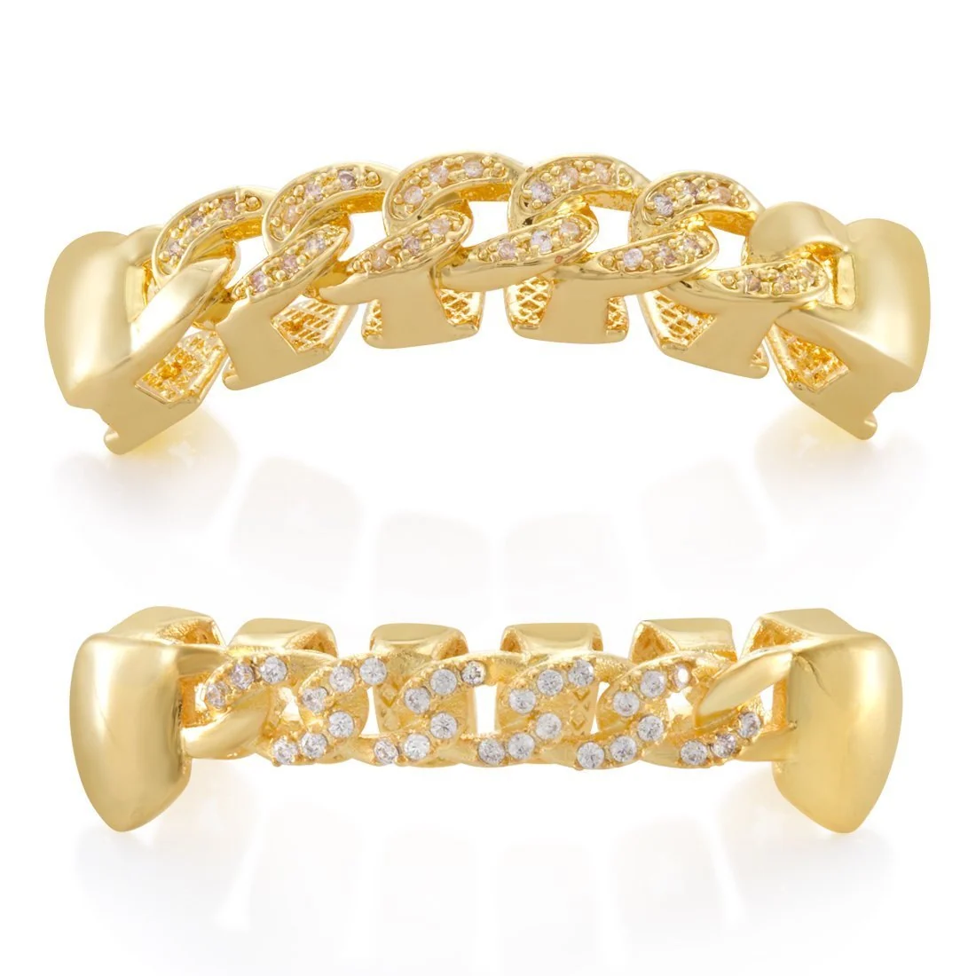 Iced Miami Cuban Link-grillz