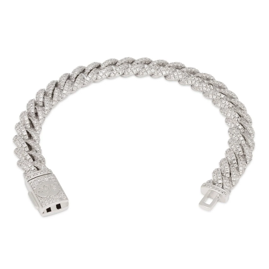 10mm Iced Miami Cuban Link Bracelet
