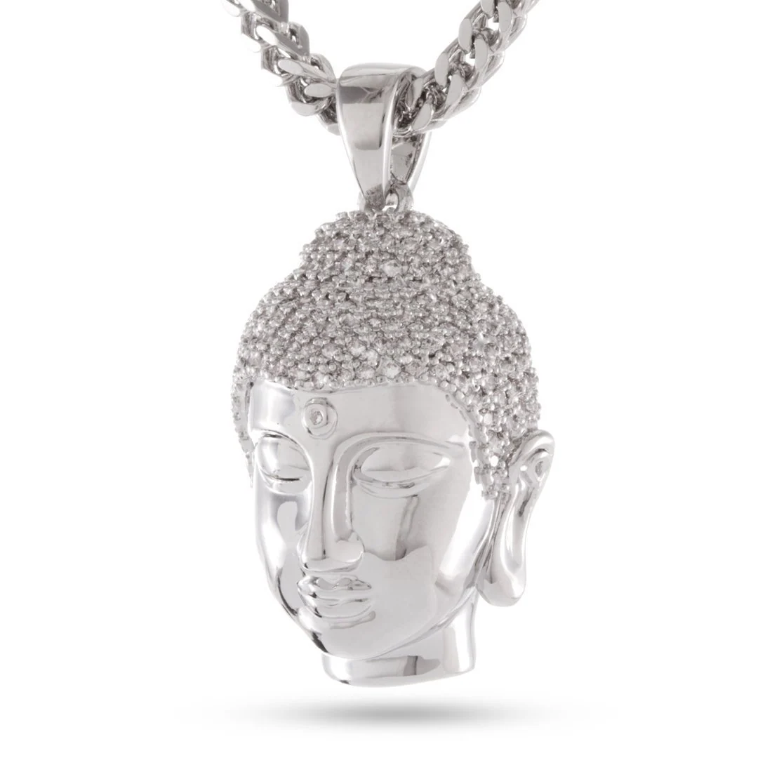 Mini collier Bouddha poli
