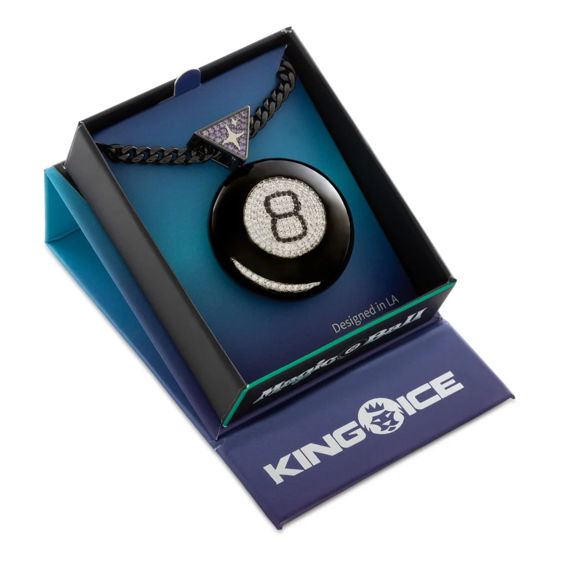 Magic 8 Ball x King Ice -  Magic 8 Ball 項鍊