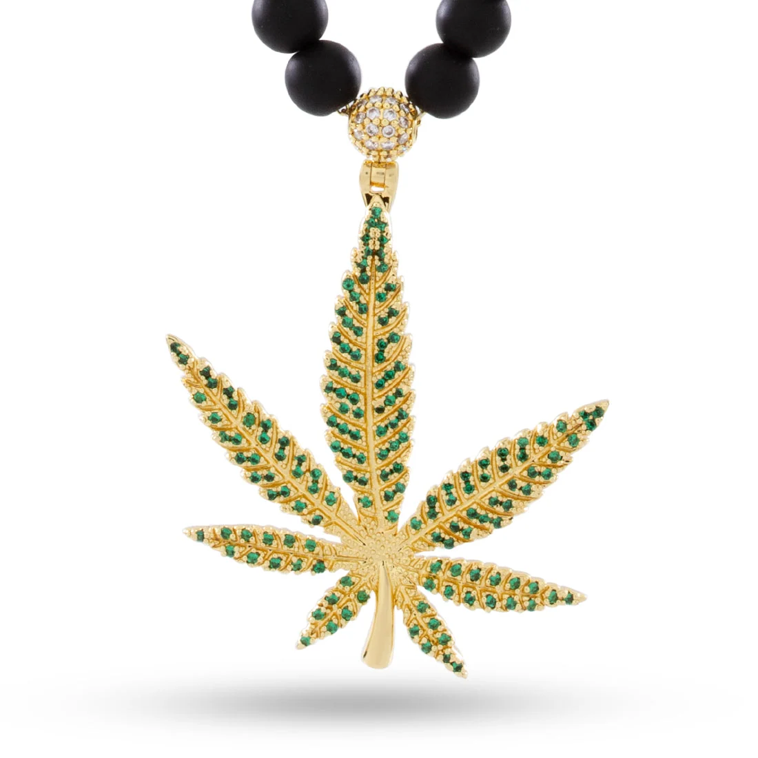 Naszyjnik High Rise Cannabis Leaf