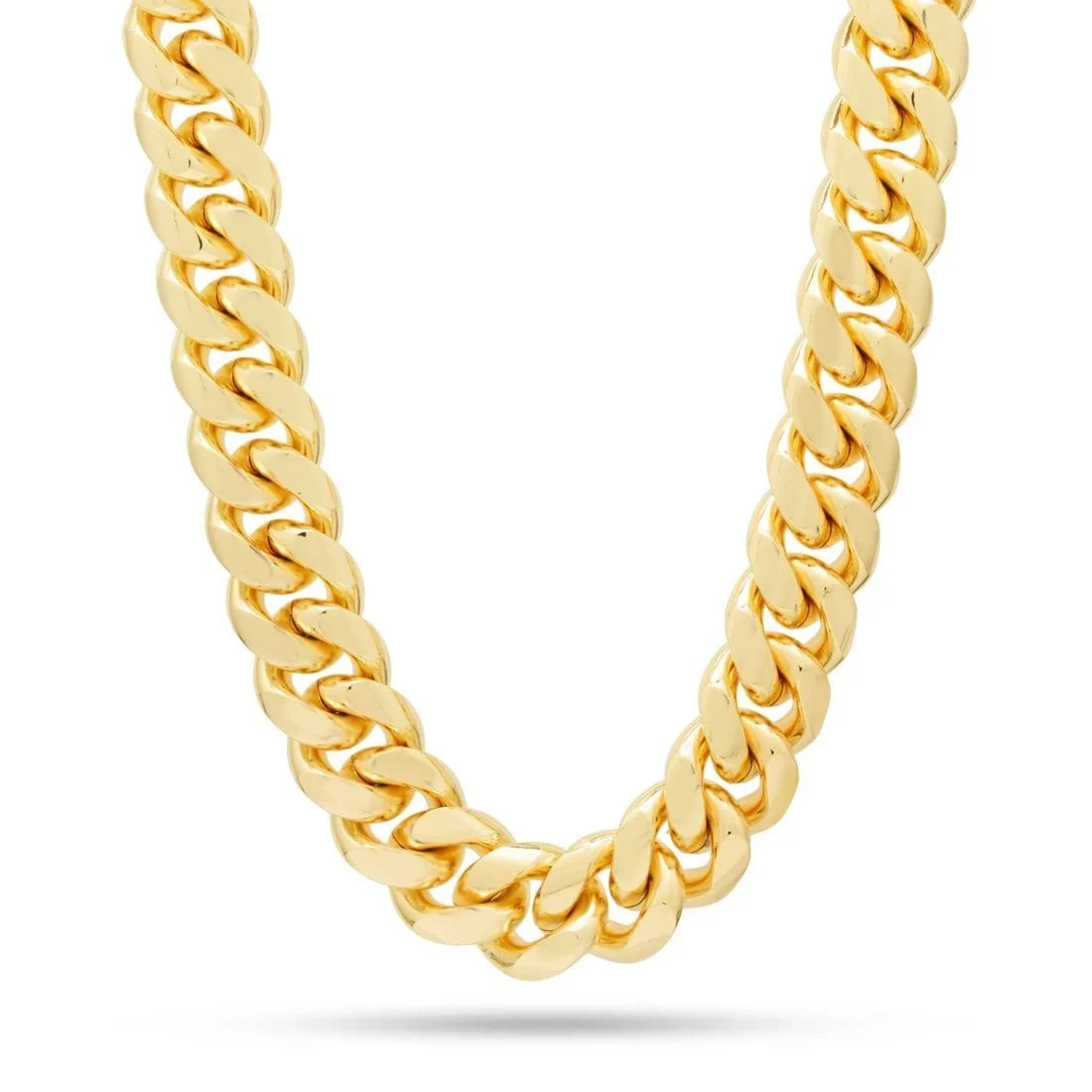 Solid Gold 16mm Miami Cuban Link Chain