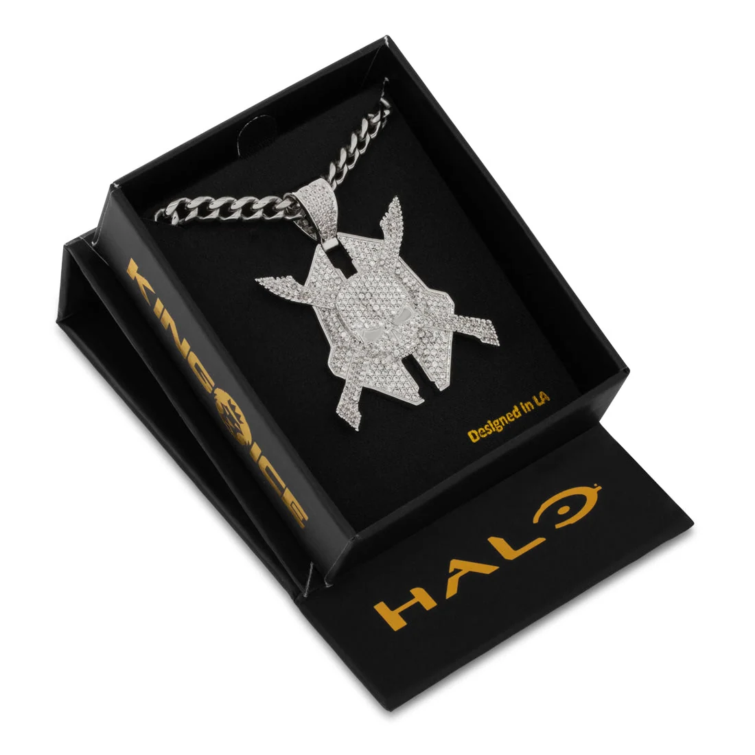 Halo x King Ice - Legendary Emblem Kolye