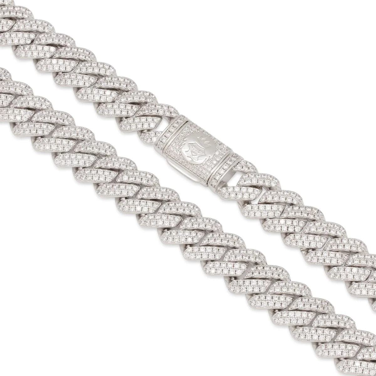 Catena Miami Cuban Link Iced Diamond Cut 12mm