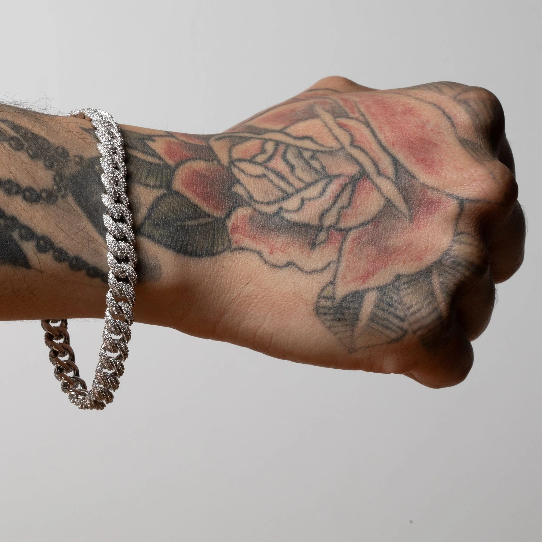 8mm Iced Miami Cuban Link Bracelet