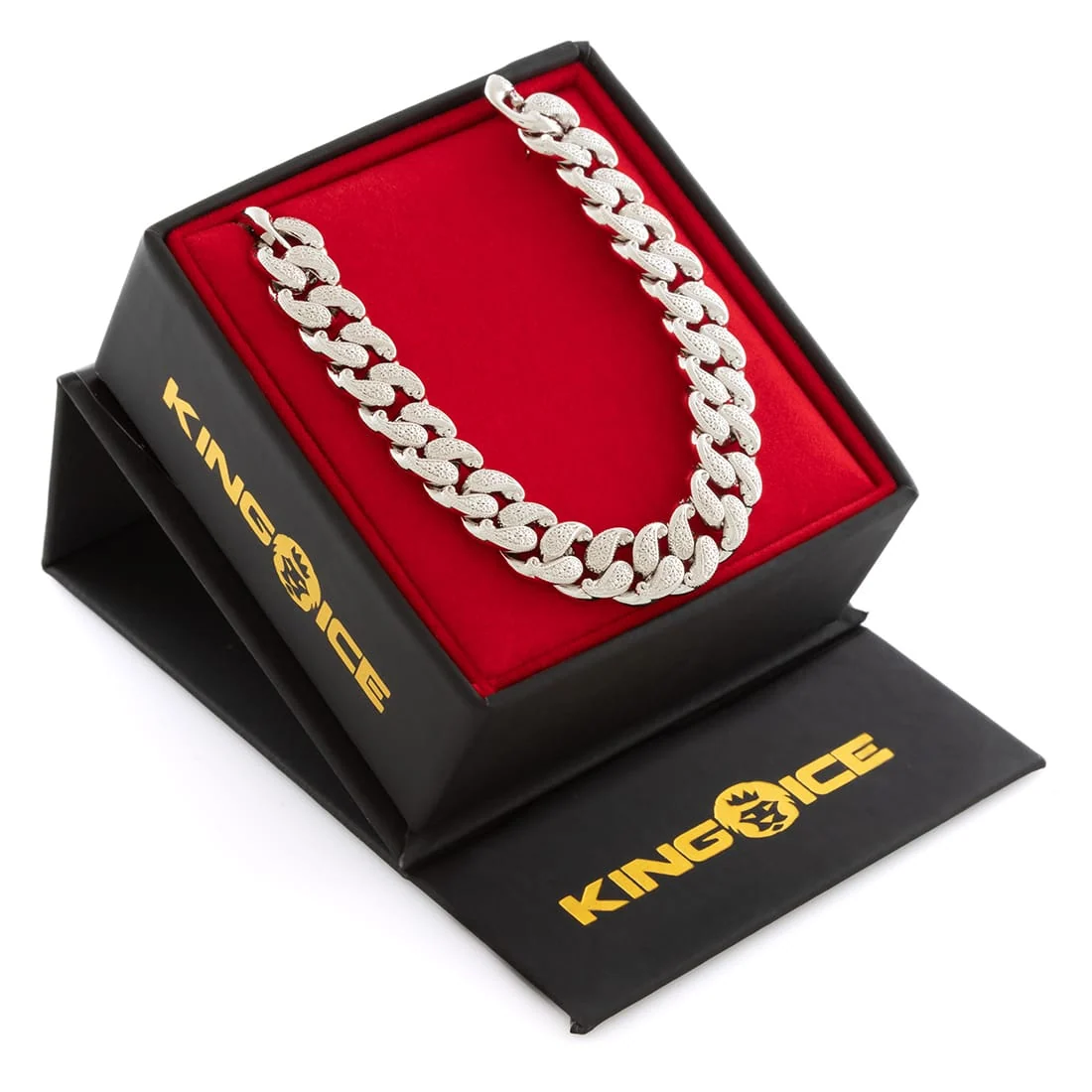 12mm Filigree Miami Cuban Link Zincir