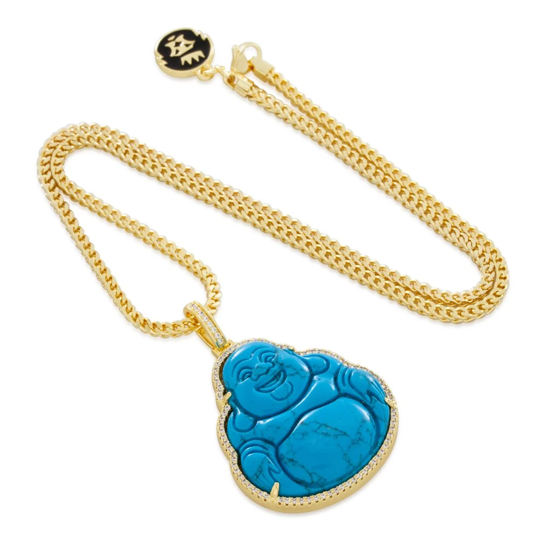 Turquoise Boeddha-ketting