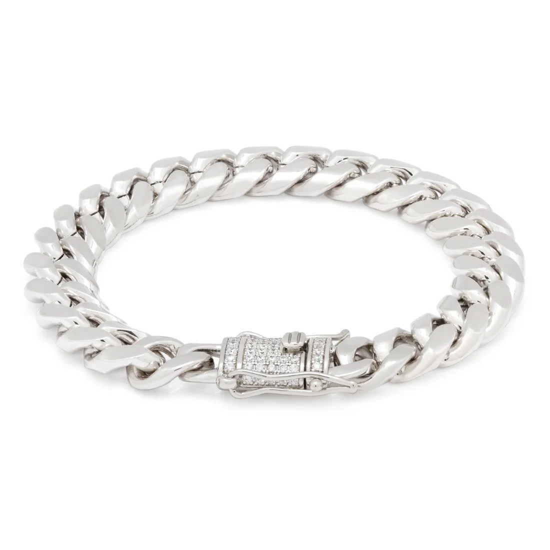 10mm Miami Cuban Link-armbånd