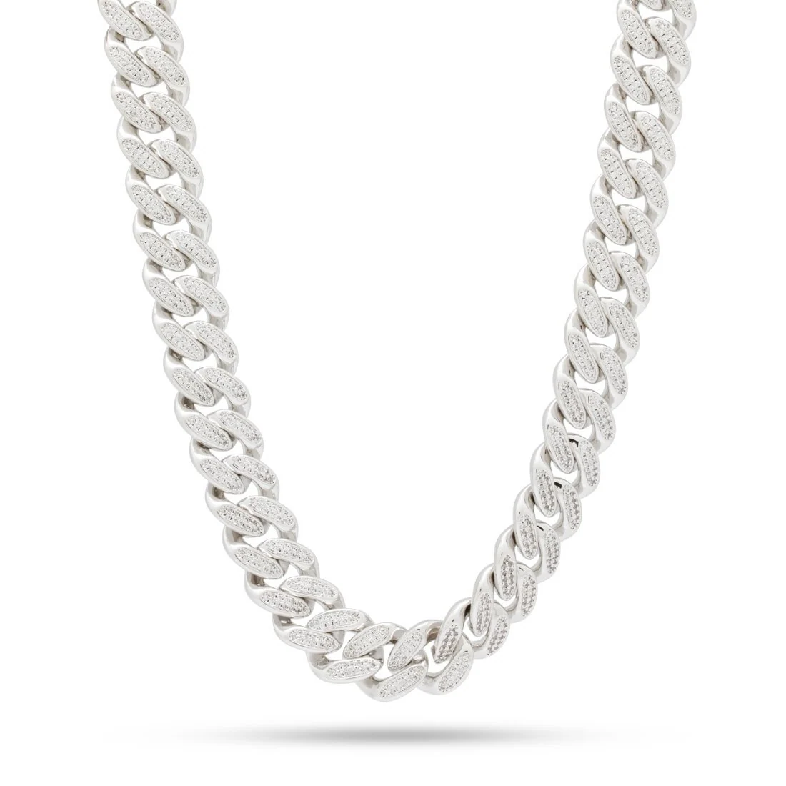 15mm Classic Iced Miami Cuban Link Chain