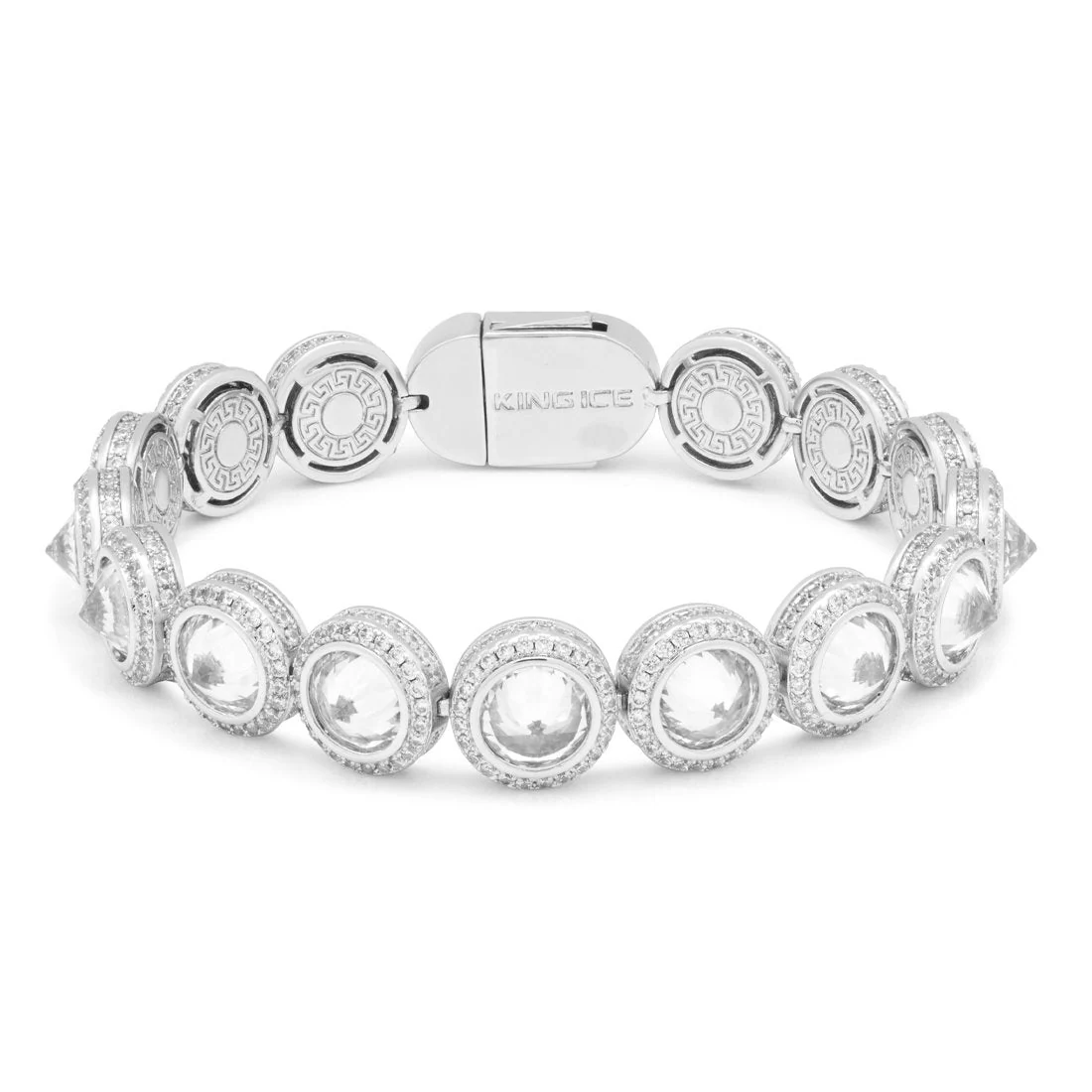 Bracelet tennis à clous 12mm
