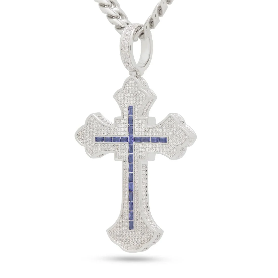 Collana croce Fleur de Lis