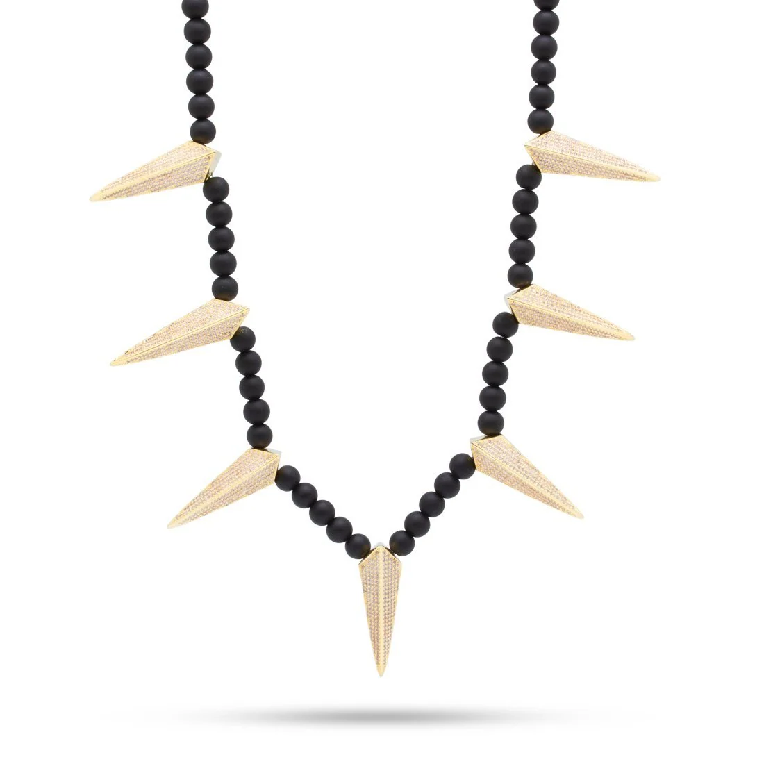 Onyx Wakanda geïnspireerde ketting