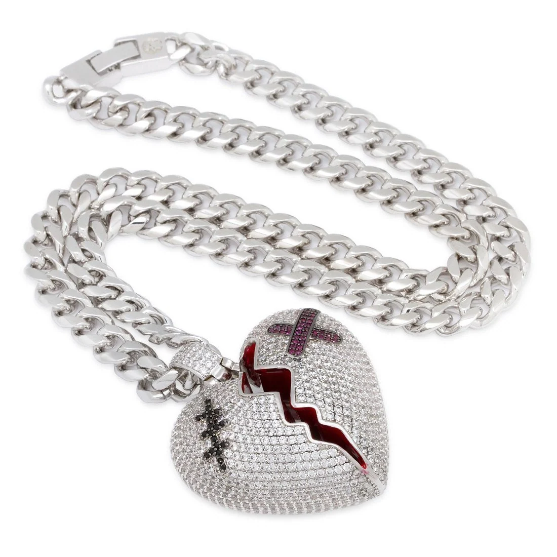 Brutet Hjärta Halsband