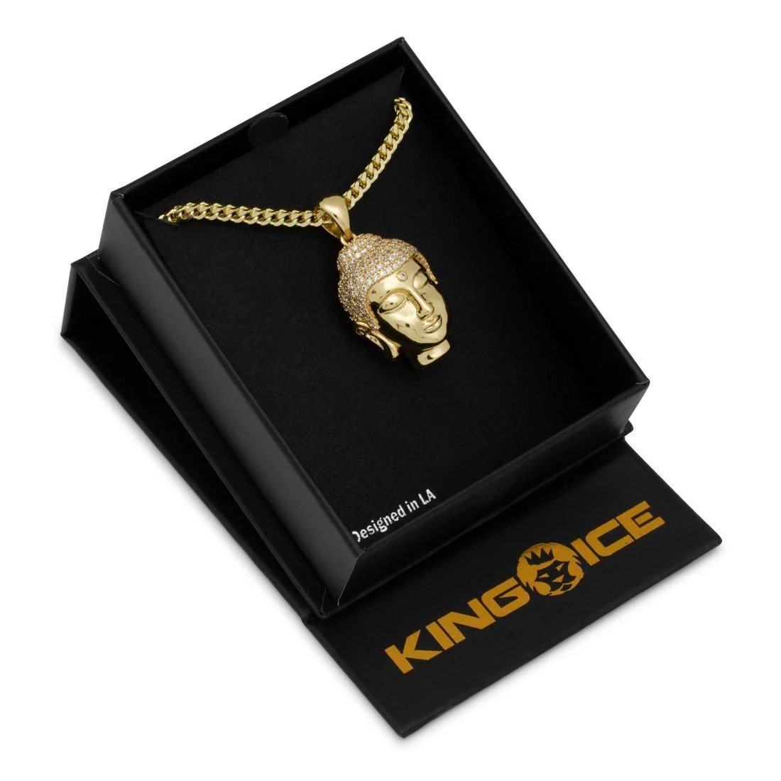 Mini collier Bouddha poli