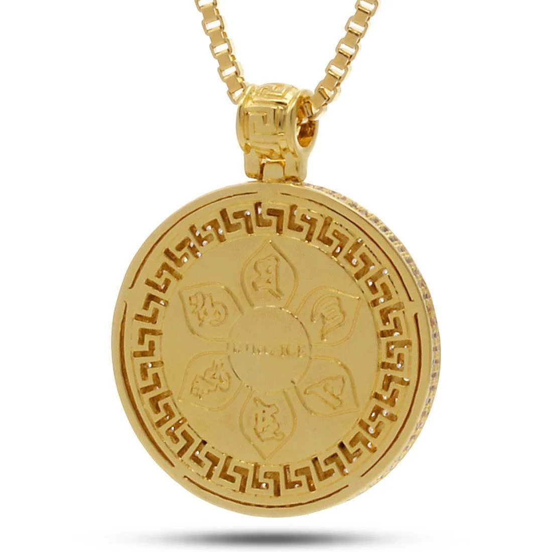 Naszyjnik Buddhist Medallion