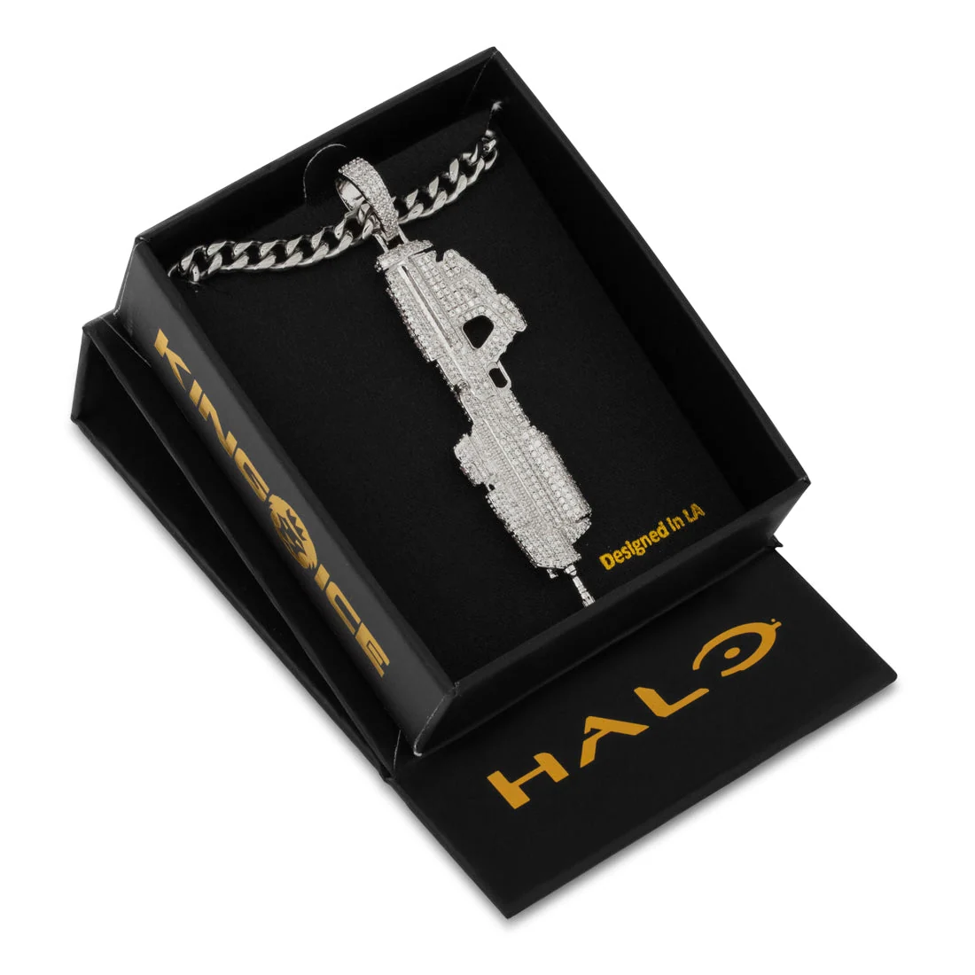 Halo x King Ice – MA5C Assault Rifle Halskette