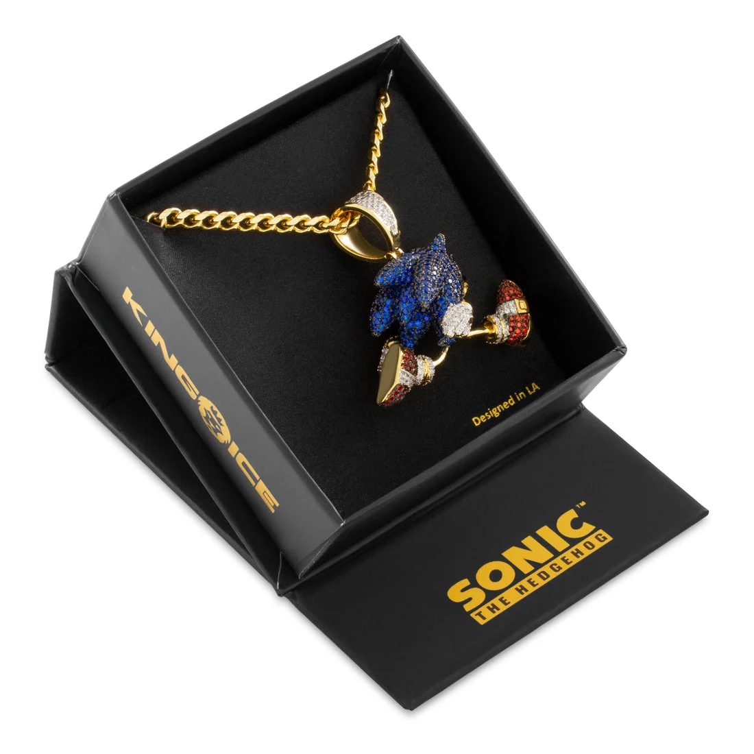 Sonic the Hedgehog x King Ice - Fast Sonic Necklace