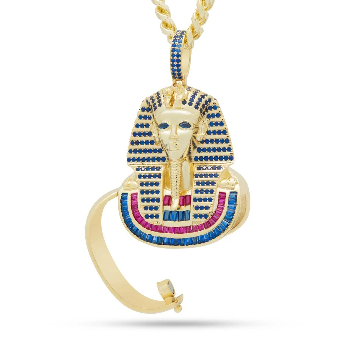 Iced King Tut Stash-halsband
