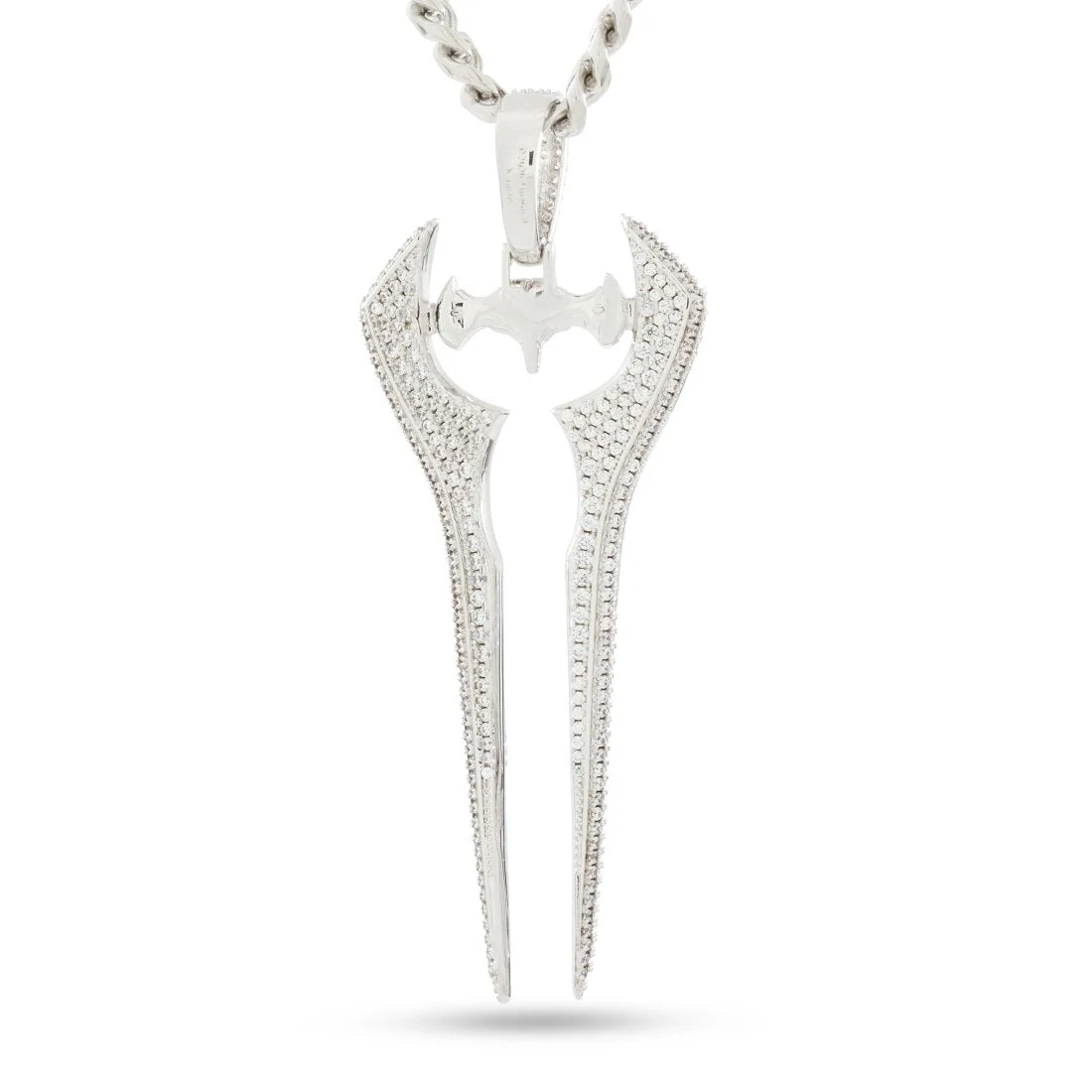 Halo x King Ice - Iced Energy Sword Necklace