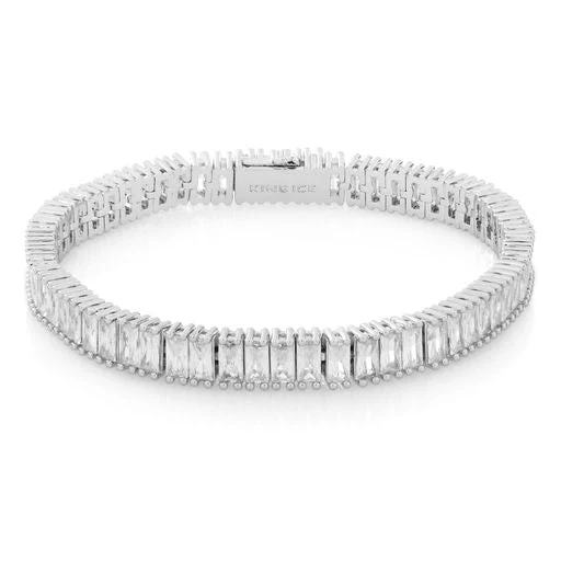 Bracciale Tennis Baguette 6mm