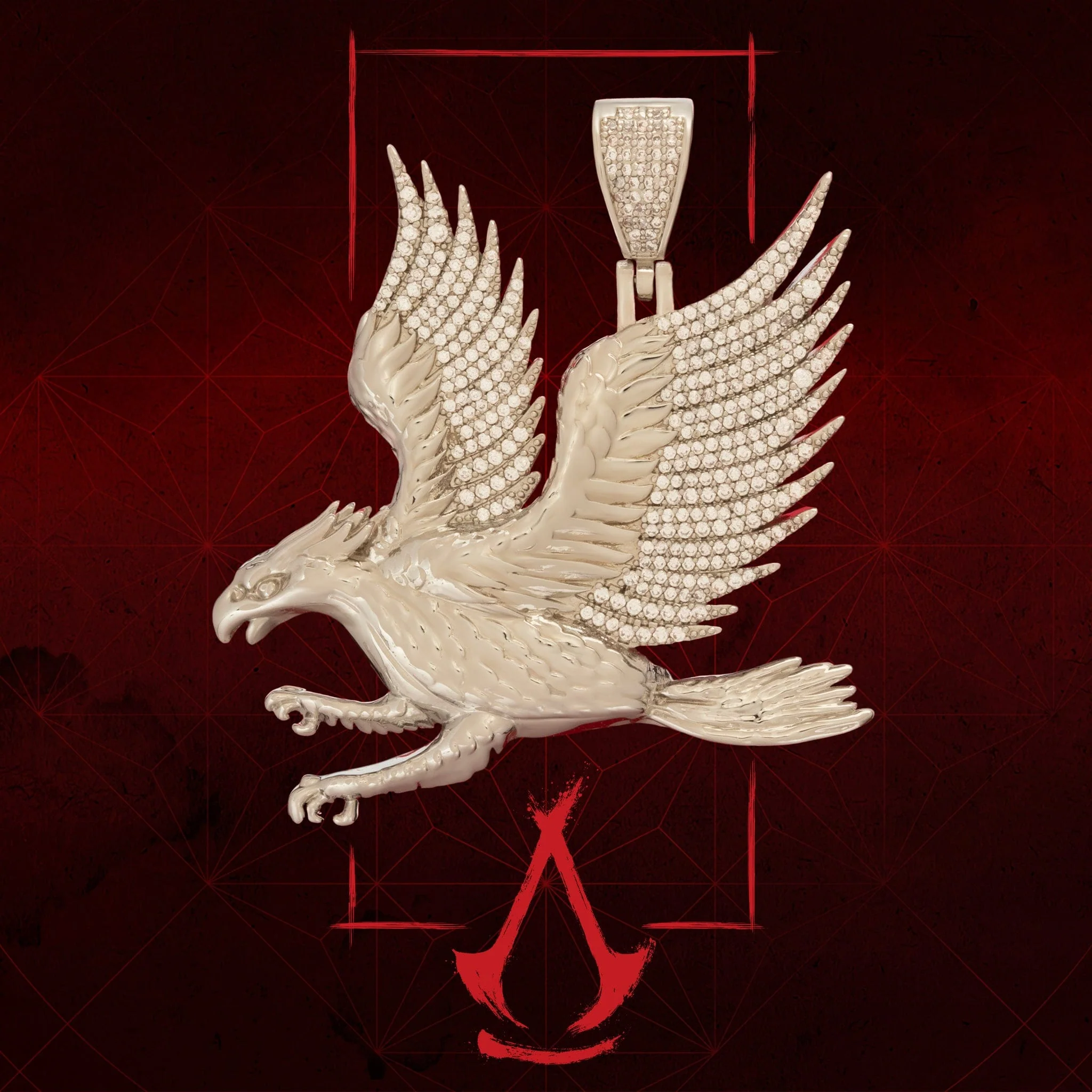 Assassin's Creed x King Ice - Eagle Eye 項鍊