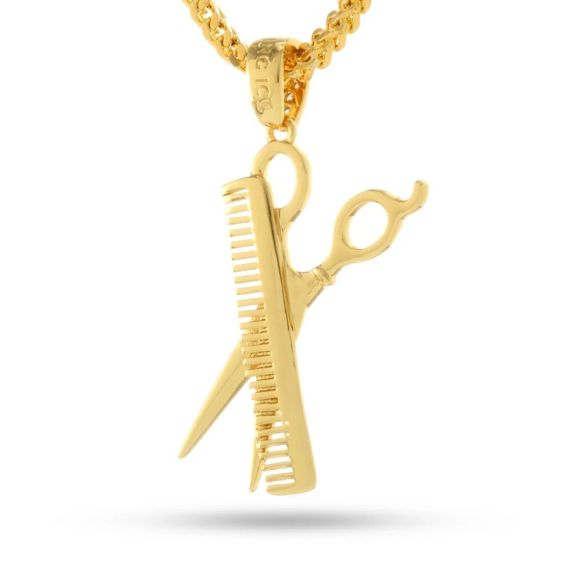 Naszyjnik Comb and Scissors