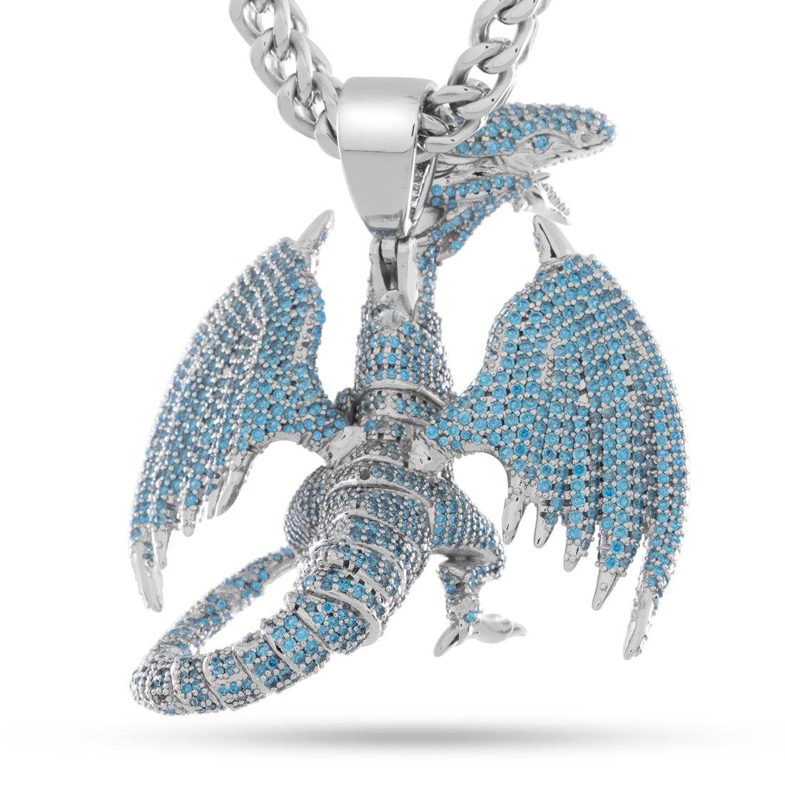 Yu-Gi-Oh! x King Ice - Blue Eyes White Dragon-ketting