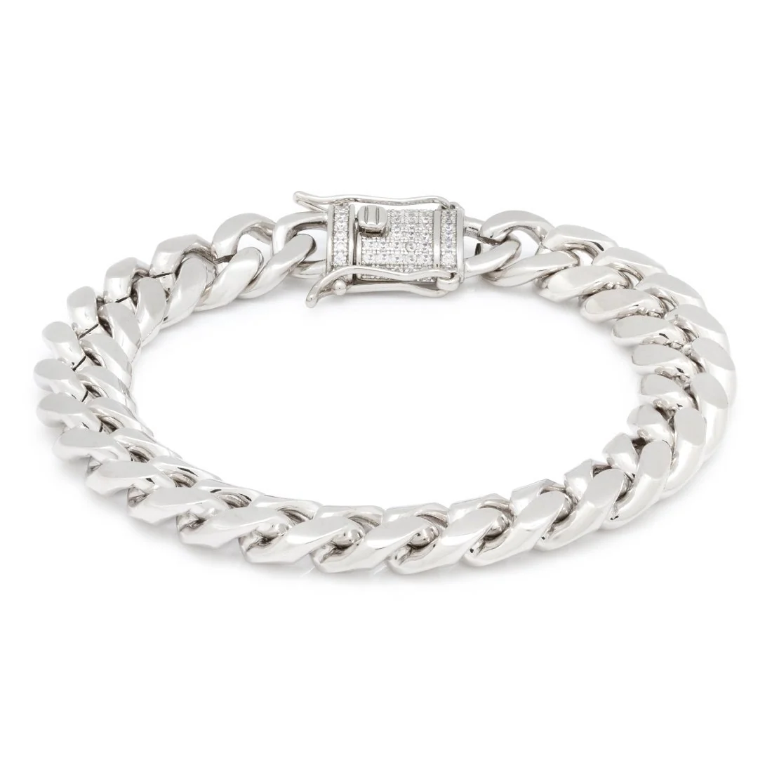 10mm Miami Cuban Link-armbånd