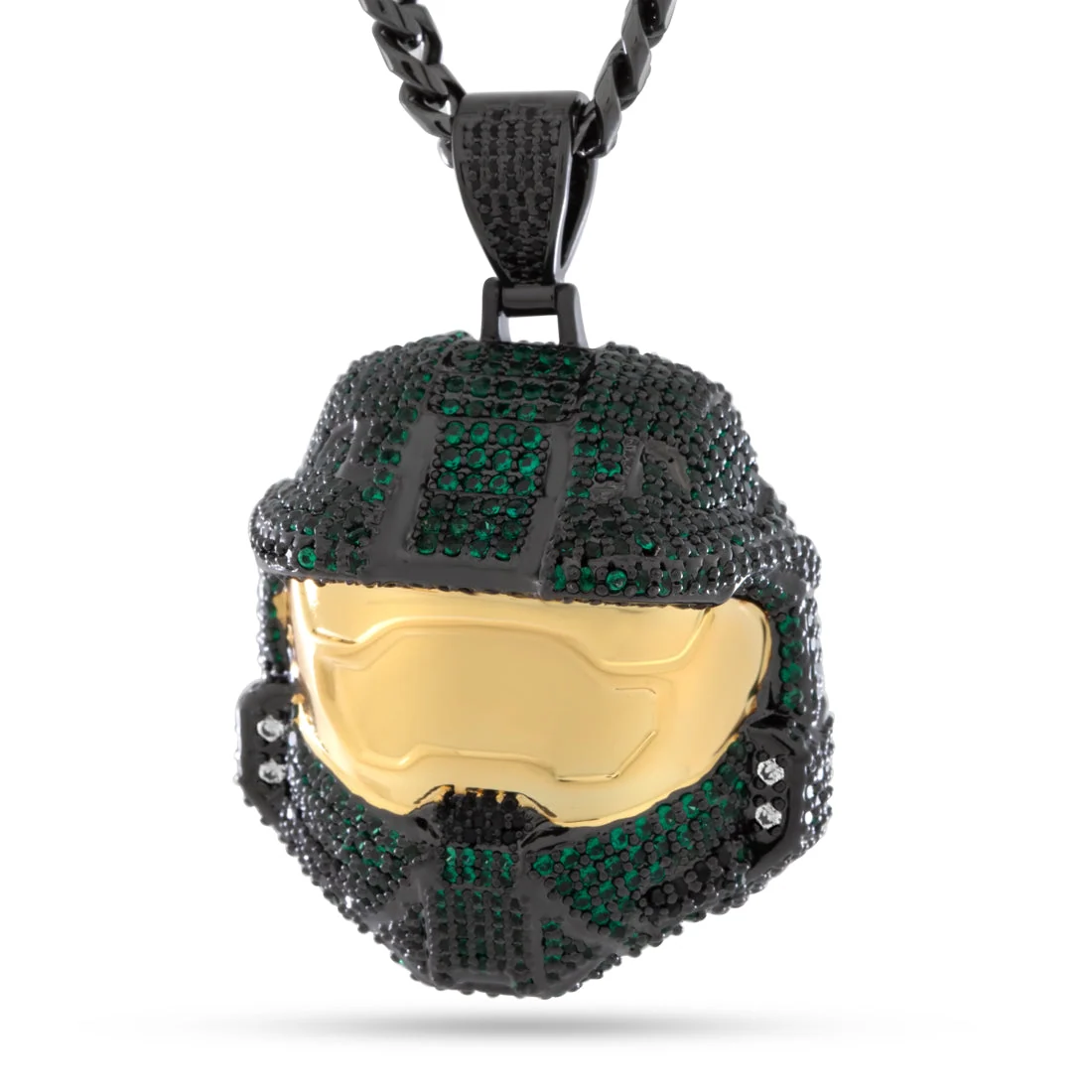 Halo x King Ice – Mark VI Helm Halskette