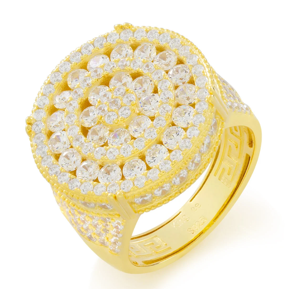 Anello Cluster con Taglio Brillante