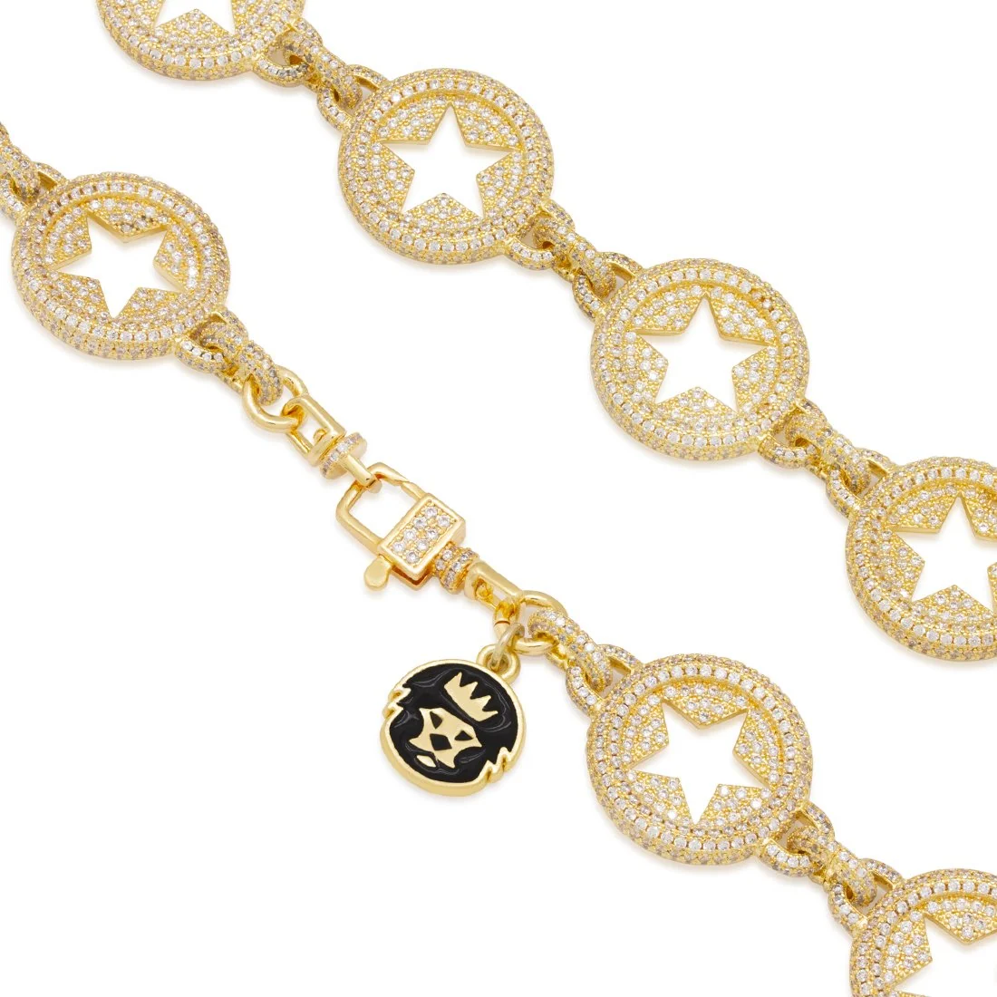 20mm Circled Star Zincir