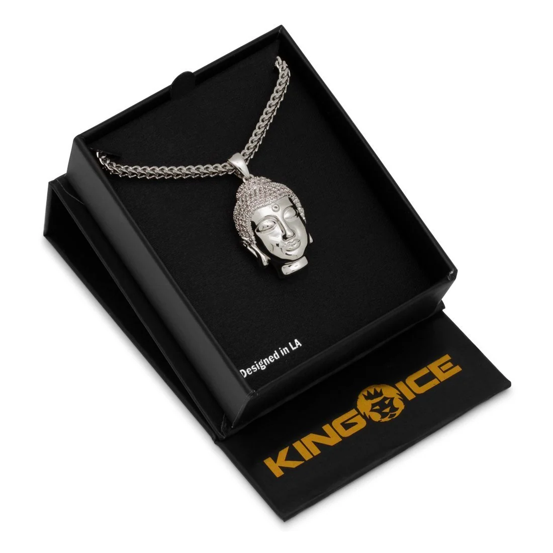 Mini collier Bouddha poli
