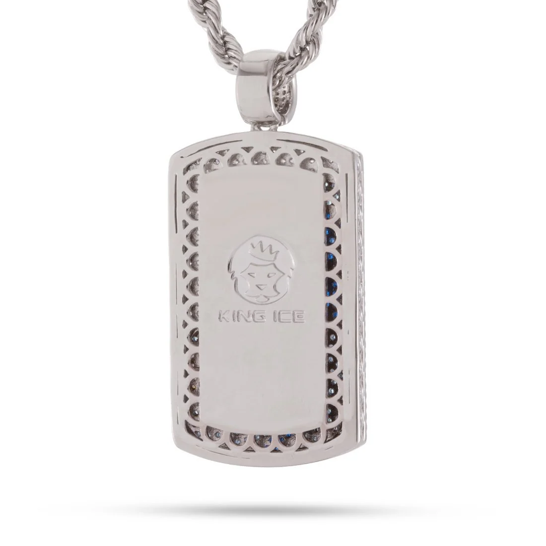 Great Wave Dog Tag Necklace
