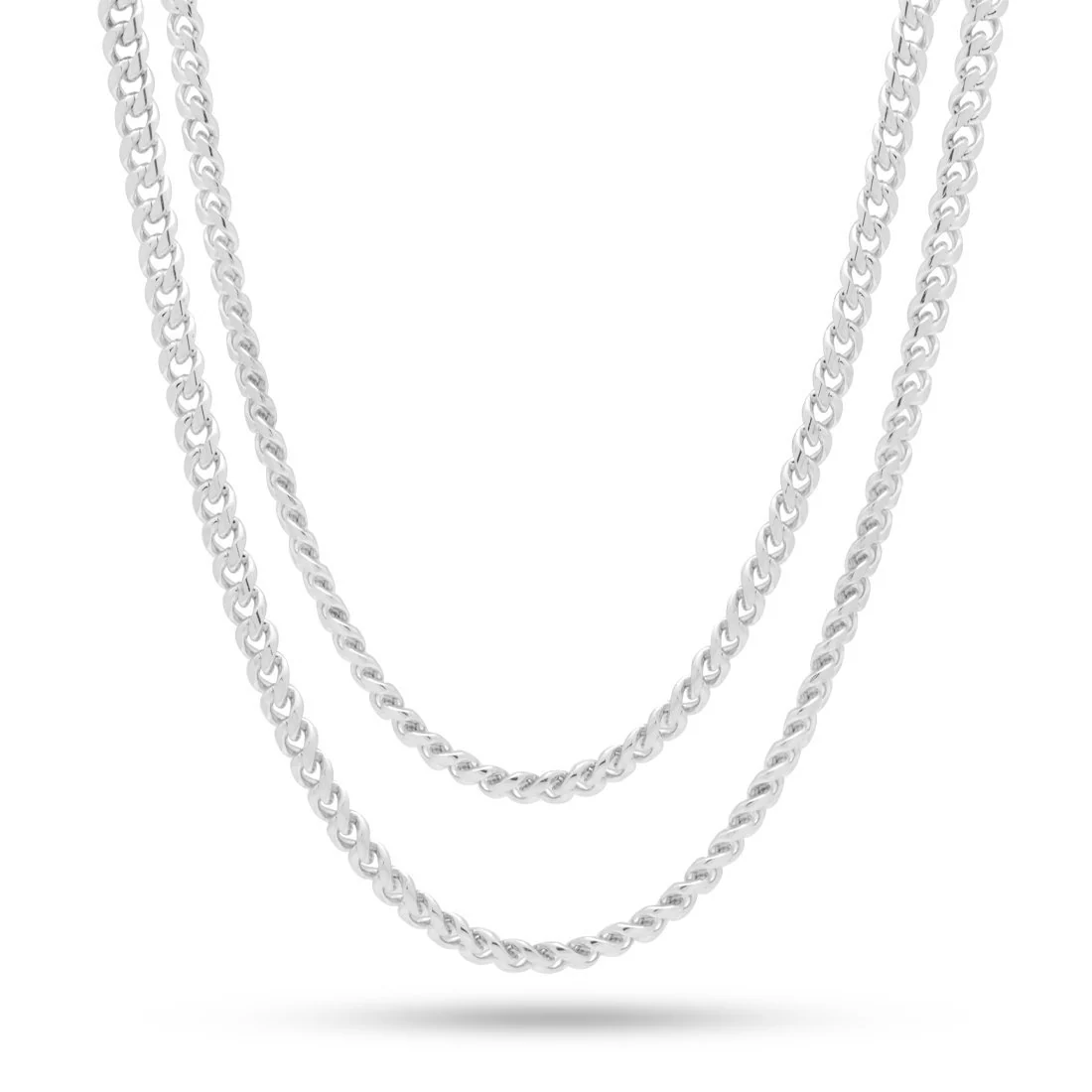 5mm Miami Cuban Link Halskette Choker Set