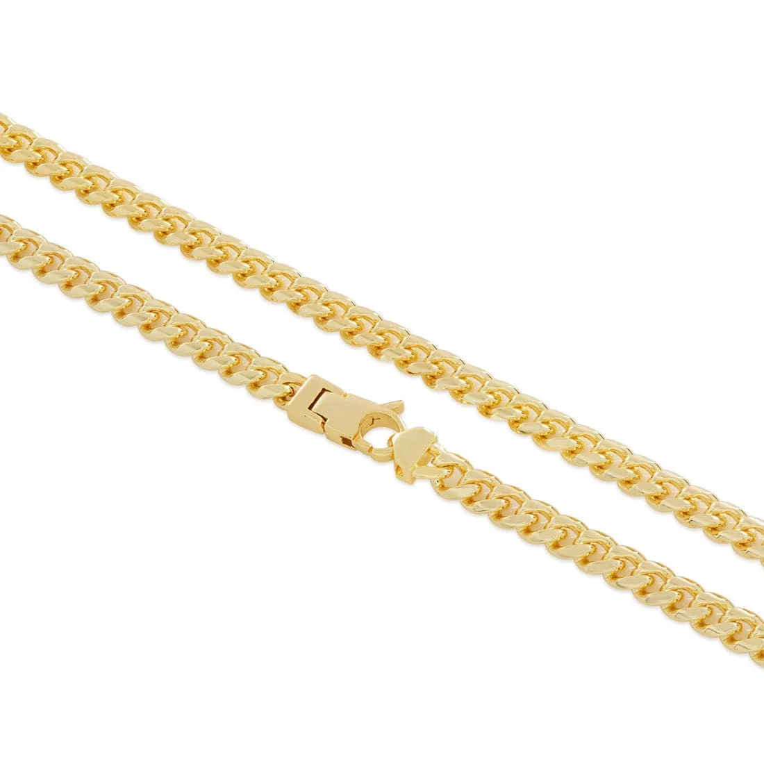 Solid Gold 5mm Miami Cuban Link Chain