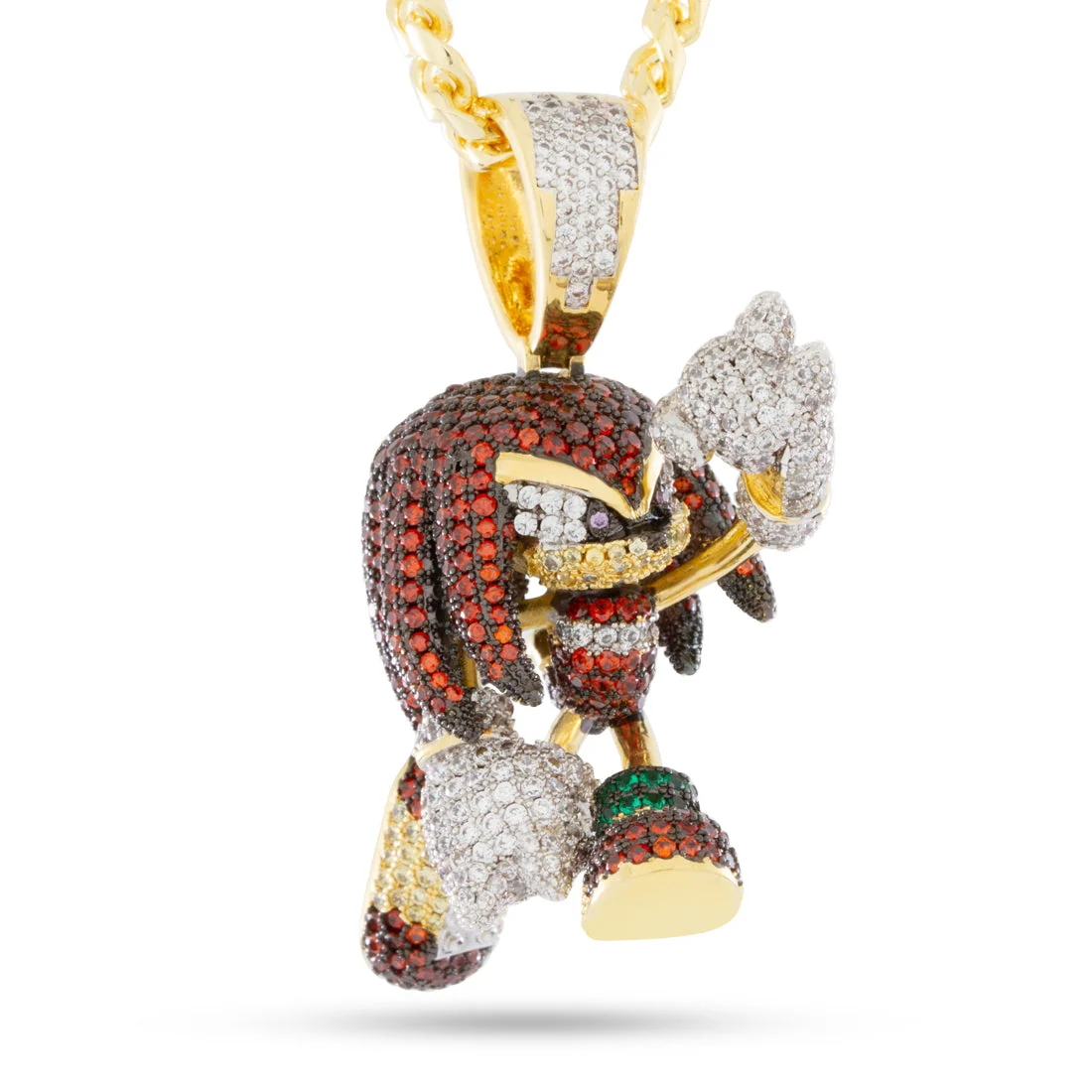 Sonic the Hedgehog x King Ice - Strong Knuckles Necklace
