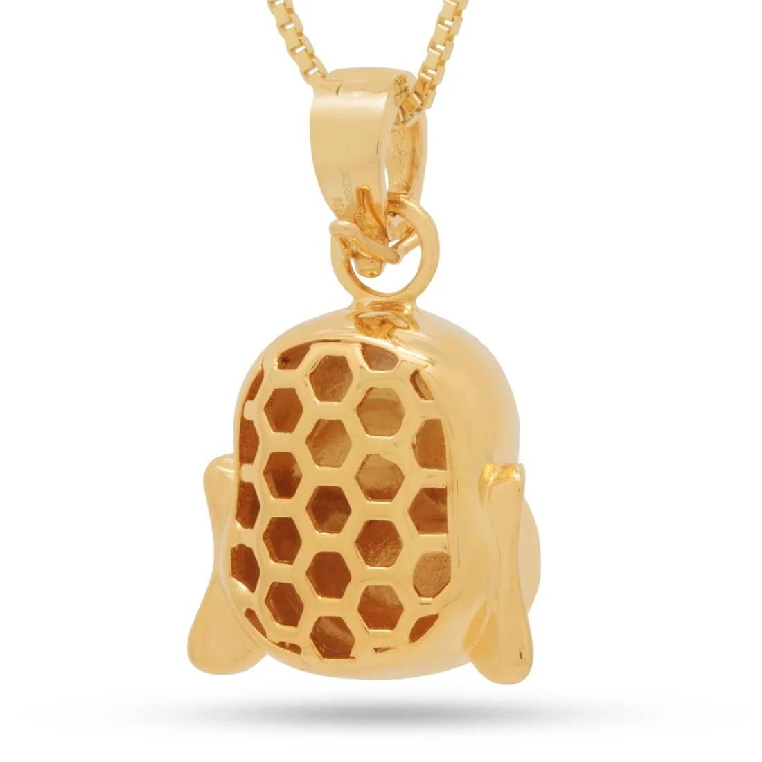Sterling Silver Buddha of Perception Necklace
