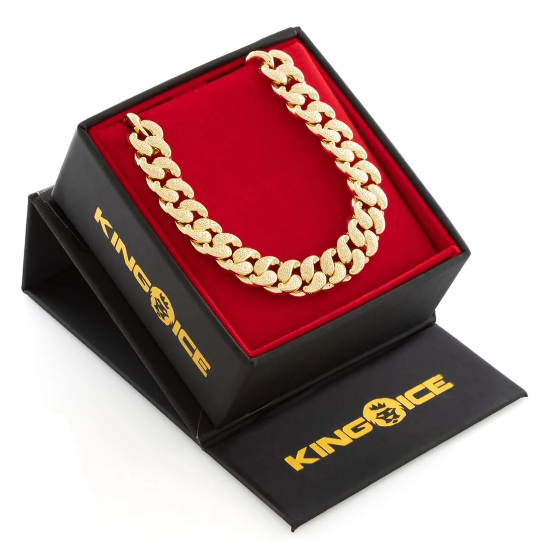 12mm Filigree Miami Cuban Link Zincir