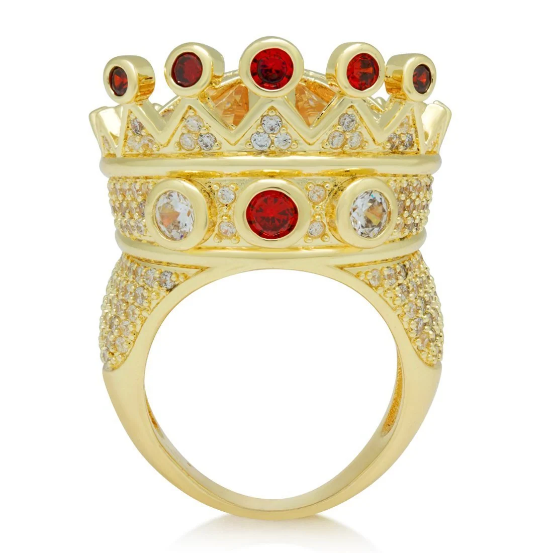 Iced Crown-ring