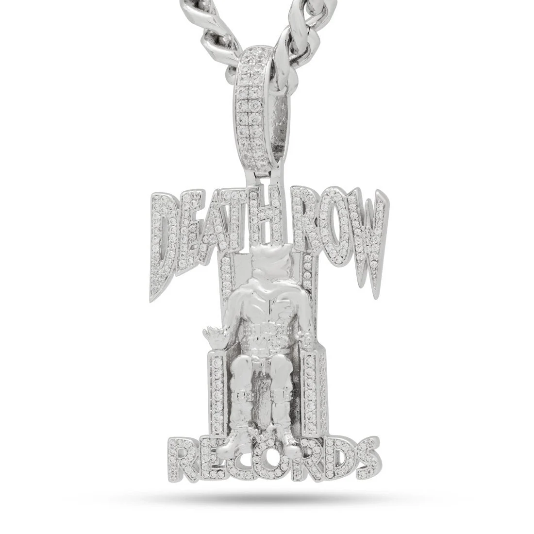 Naszyjnik Death Row Records x King Ice - Iced Logo
