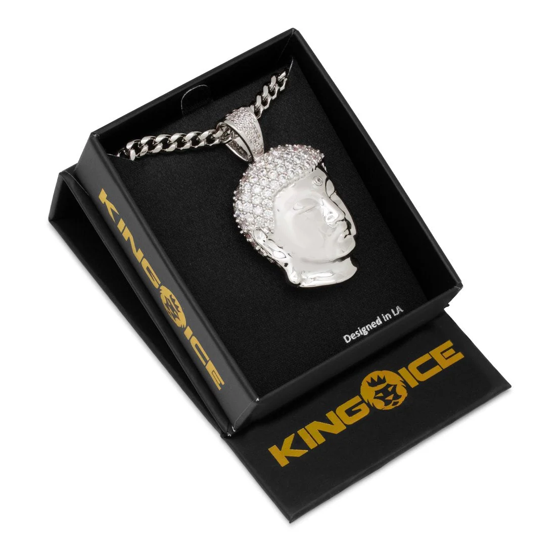 Collier Bouddha éclairé 3D Boss