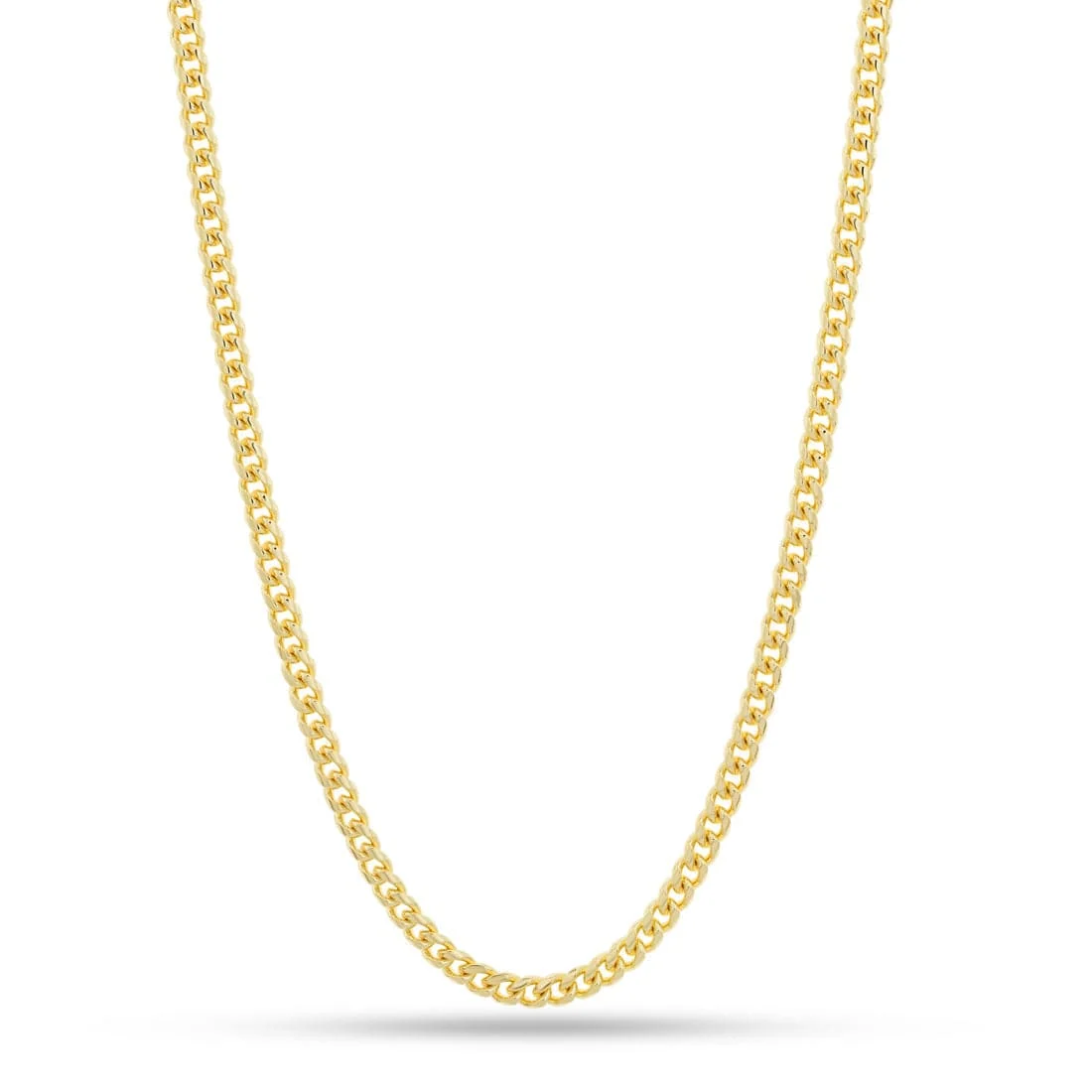 Solid Gold 5mm Miami Cuban Link Chain