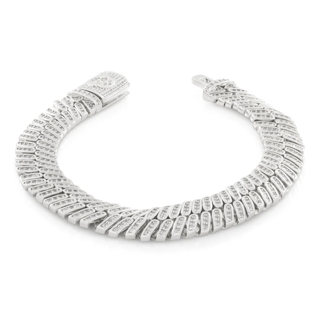 Bransoletka Iced Herringbone 12mm