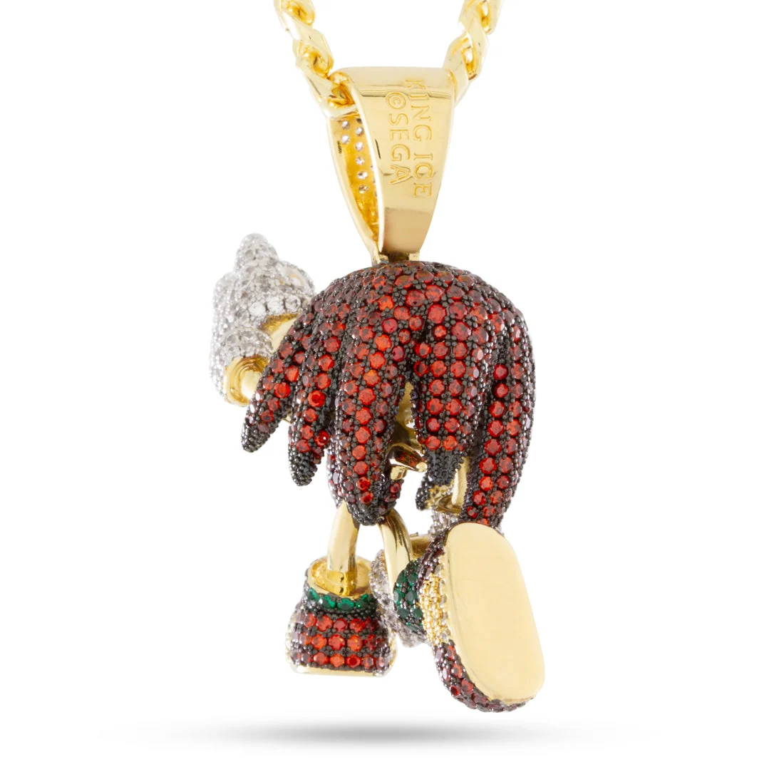Sonic the Hedgehog x King Ice - Strong Knuckles Necklace