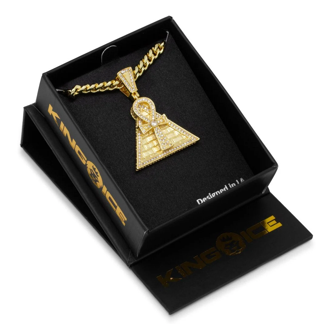 Ankh Key Pyramid Kolye